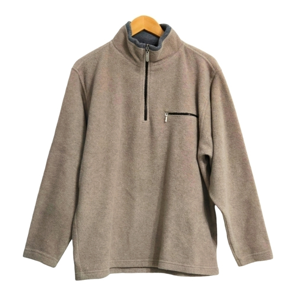 Footlocker Half-Zip Pullover Fleece Sweaters